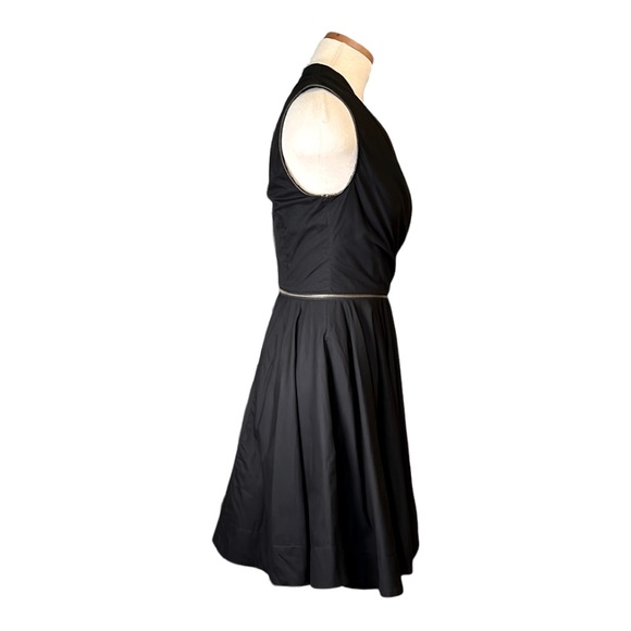 All Saints Spitalfields ‘Caden' Zipper Pleated Midi Dress, size 4 - Picture 6 of 15